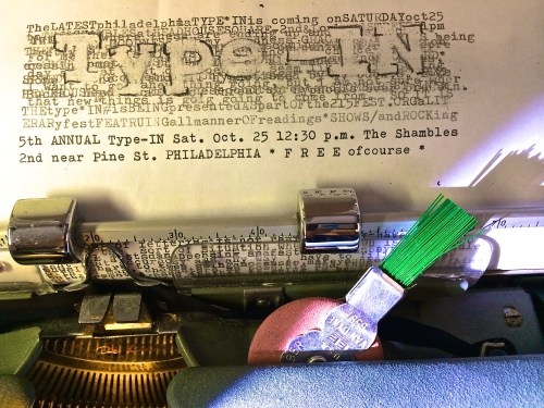 TYPISTS WANTED FOR PHILADELPHIA EVENT!